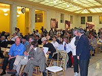 People at the Better Streets Kickoff Event.
