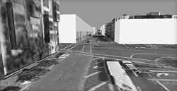 Click here to view simulation from 6th/Brannan (looking east)