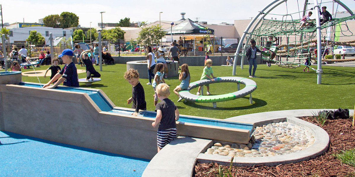 Figure 31. Nearly half of the cost of, In Chan Kaajal Park, a park built in 2017 in the Mission was funded by development impact fees.