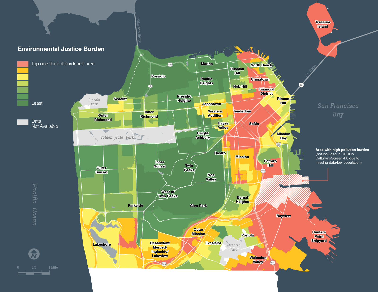 Figure 1 - Environmental Justice Communities Map